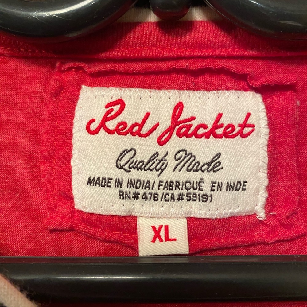 Red Jacket Toronto Raptors Red Tee - Picture 2 of 2
